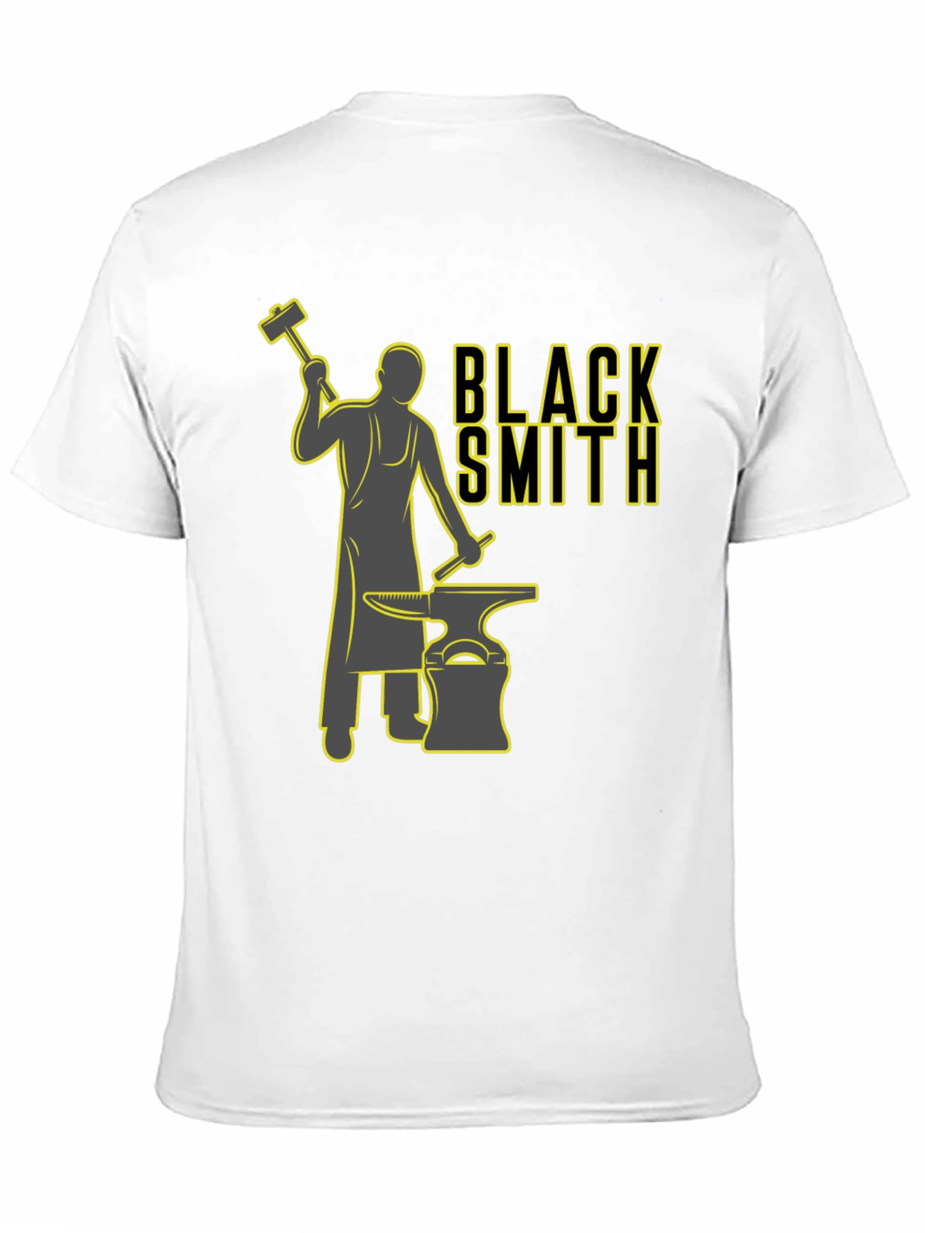 Camiseta Negra Estampada Herrero Forja