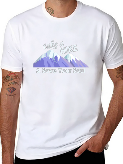 Camiseta Negra Take a Hike & Save Your Soul