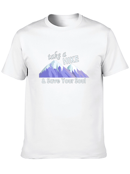 Camiseta Negra Take a Hike & Save Your Soul