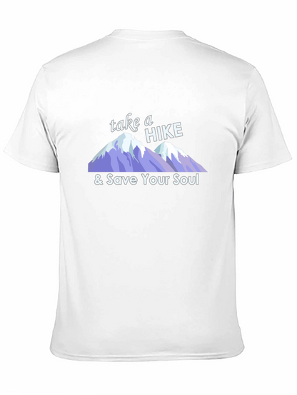 Camiseta Negra Take a Hike & Save Your Soul