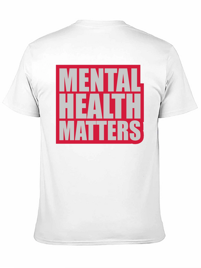 Camiseta Negra La Salud Mental Importa