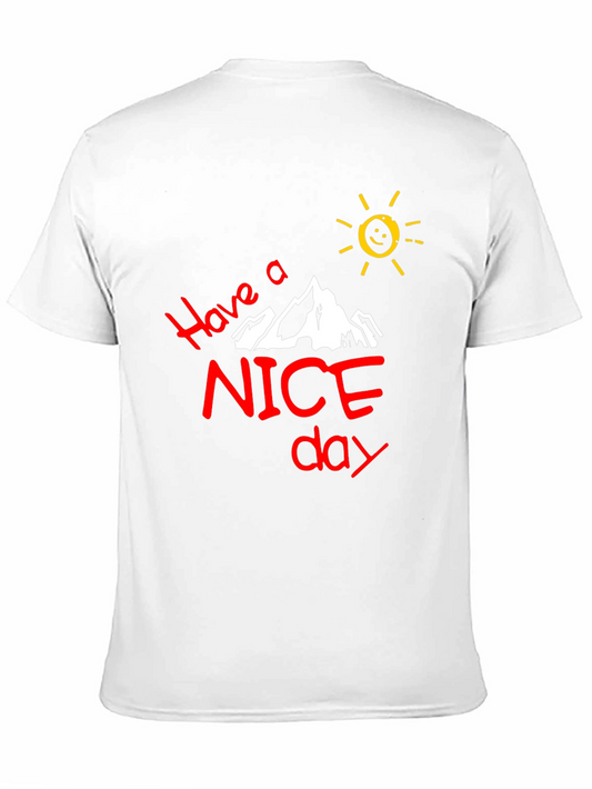 Camiseta Negra: Que tengas un buen día