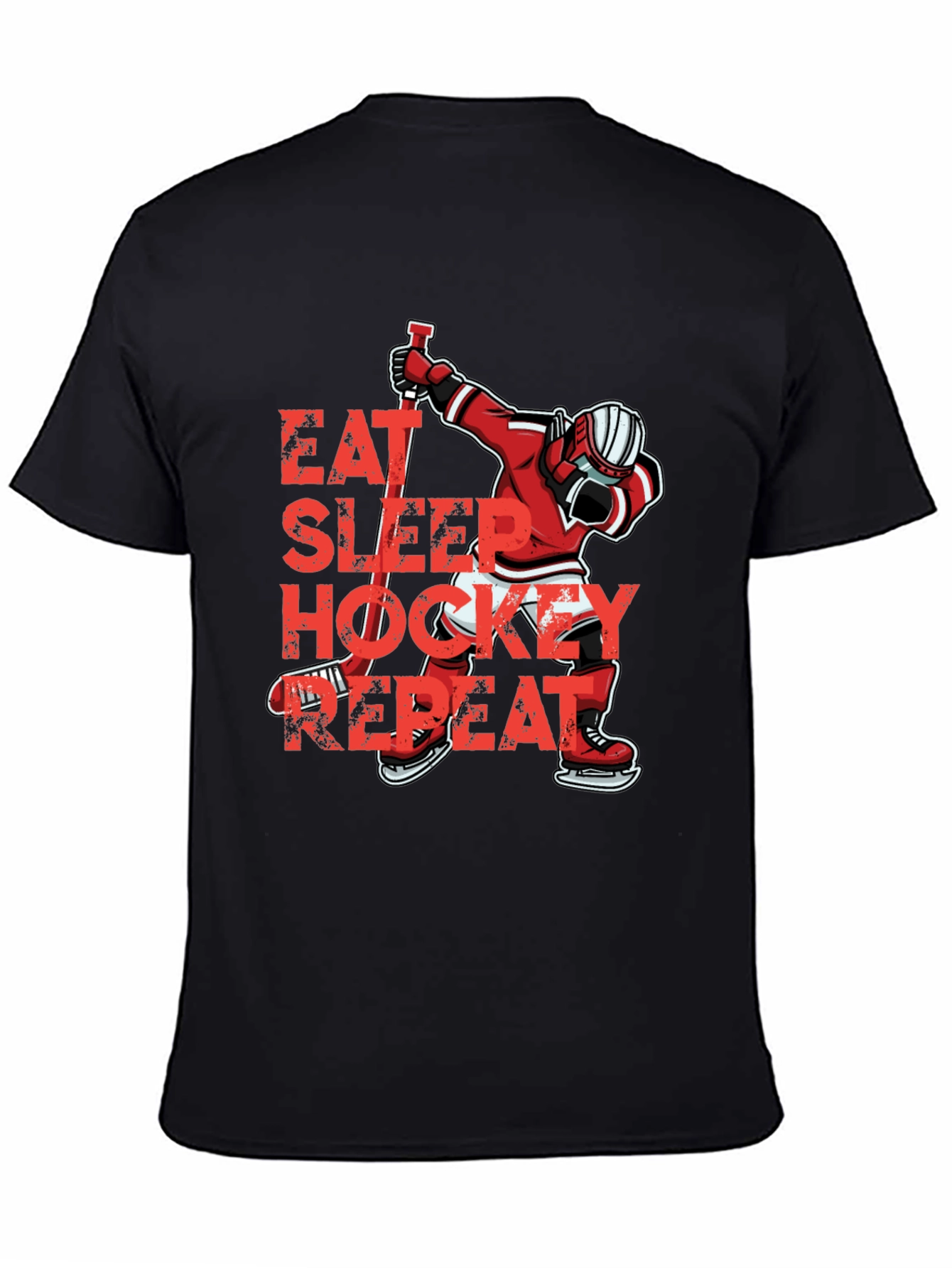 Camiseta Hockey Eat Sleep Repeat