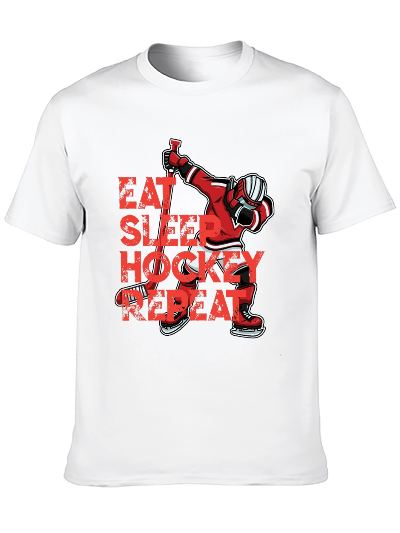 Camiseta Hockey Eat Sleep Repeat