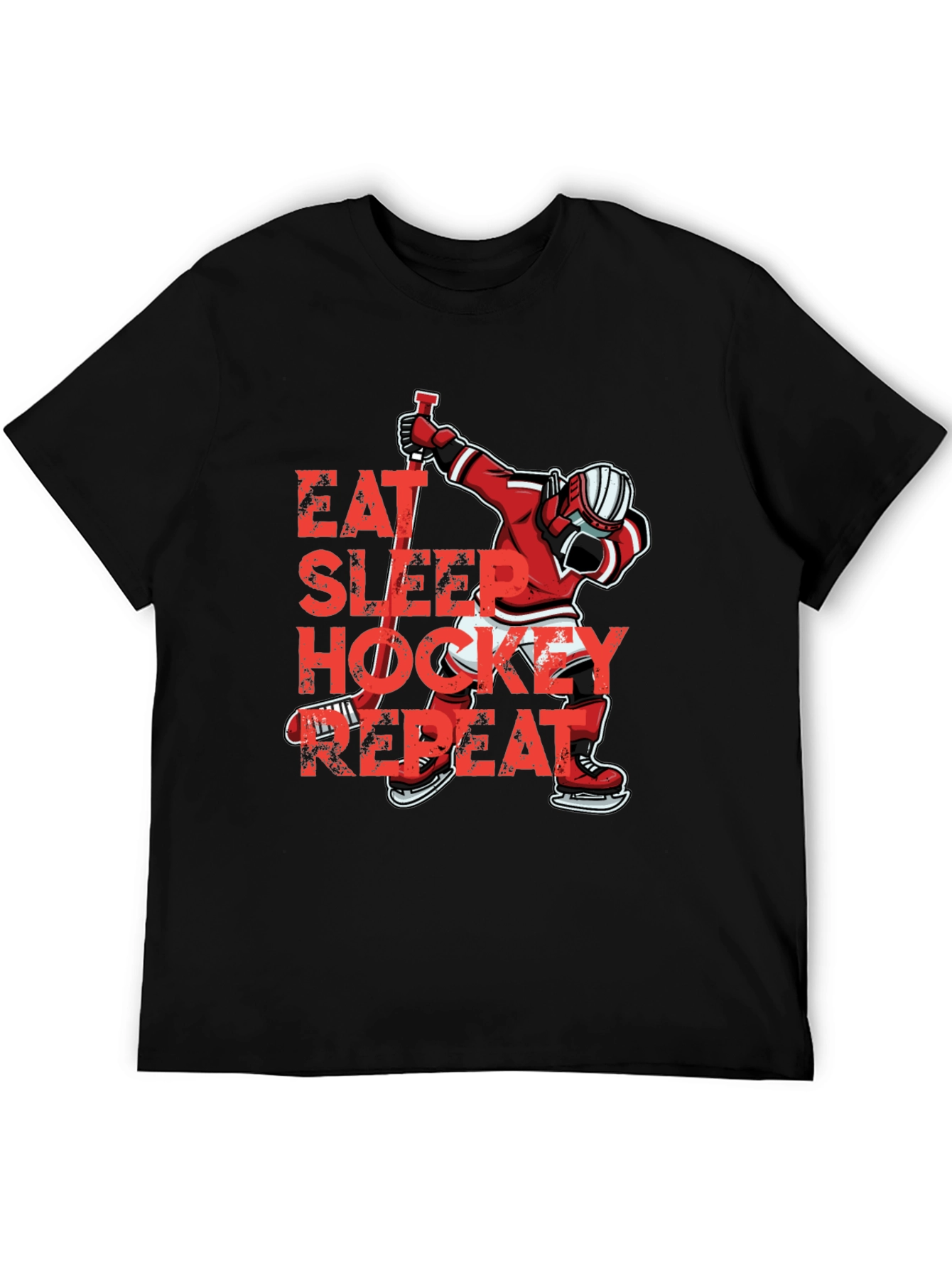 Camiseta Hockey Eat Sleep Repeat