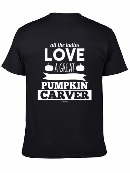 Camiseta Negra: Amante de las Calabazas