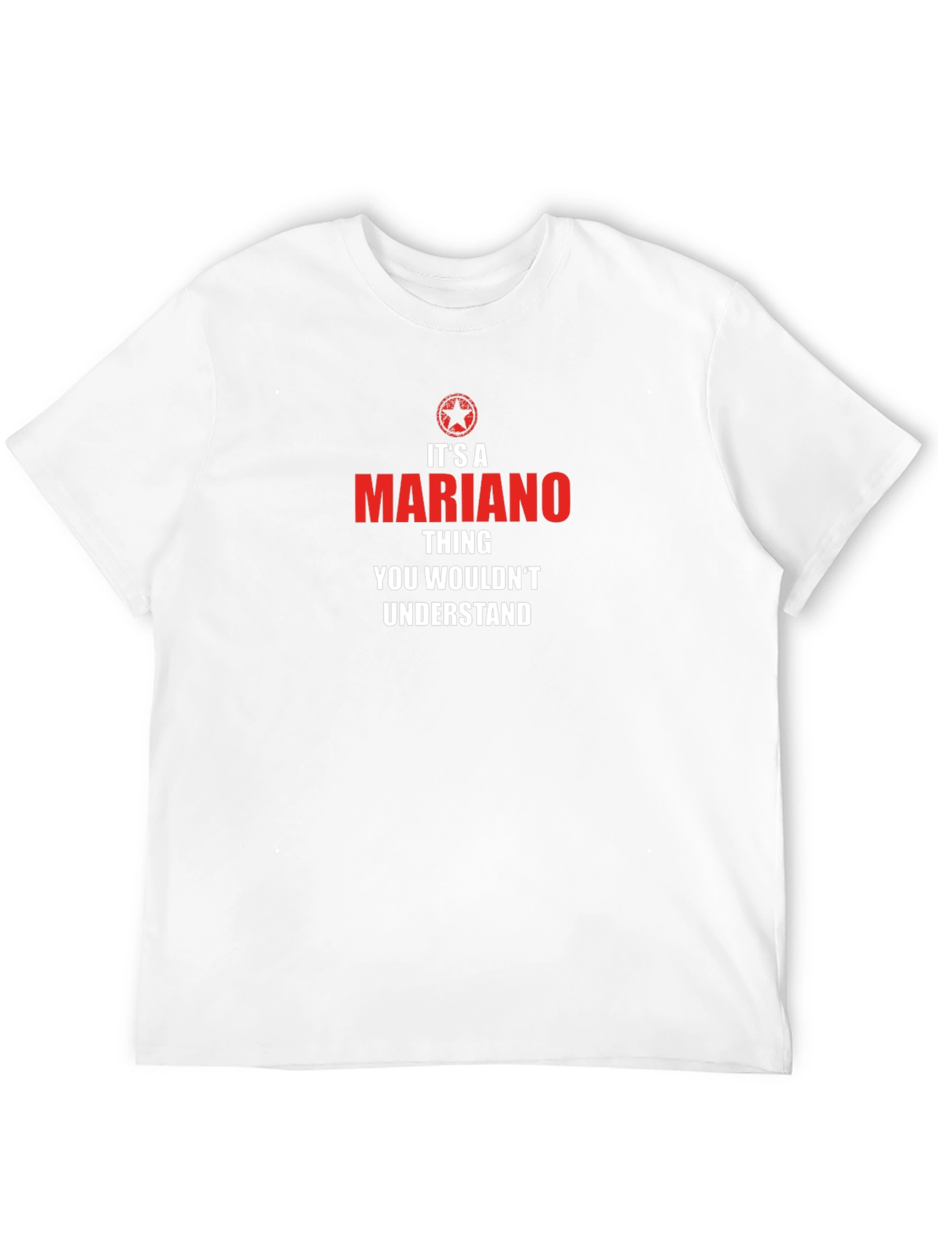 Camiseta Negra Mariano Thing para Hombre