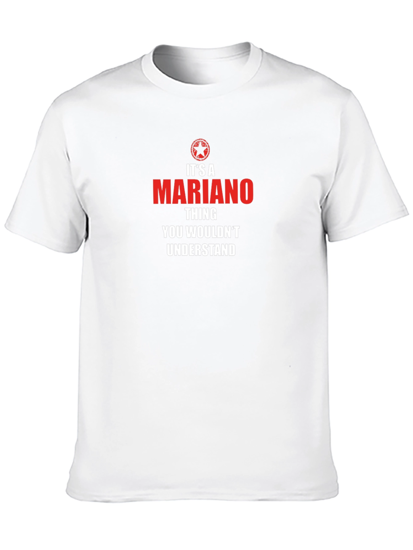 Camiseta Negra Mariano Thing para Hombre
