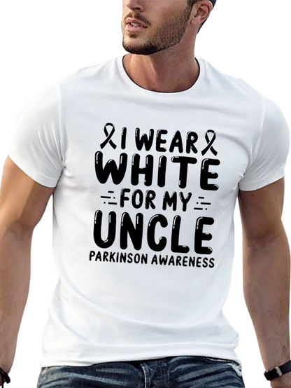 Camiseta Negra de Concienciación sobre el Parkinson