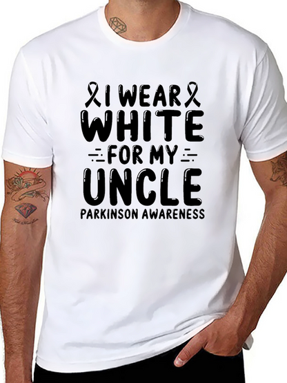 Camiseta Negra de Concienciación sobre el Parkinson