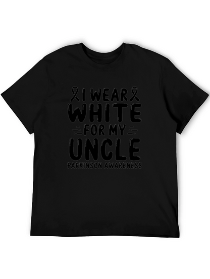 Camiseta Negra de Concienciación sobre el Parkinson