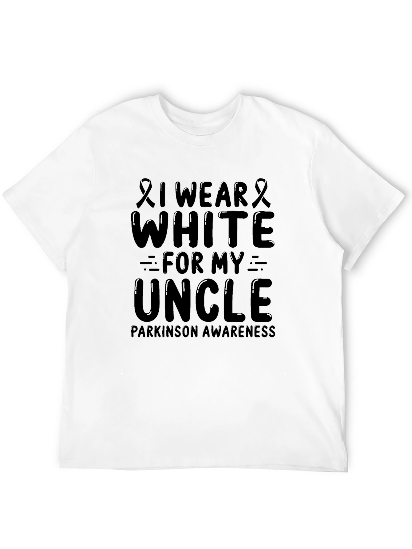 Camiseta Negra de Concienciación sobre el Parkinson