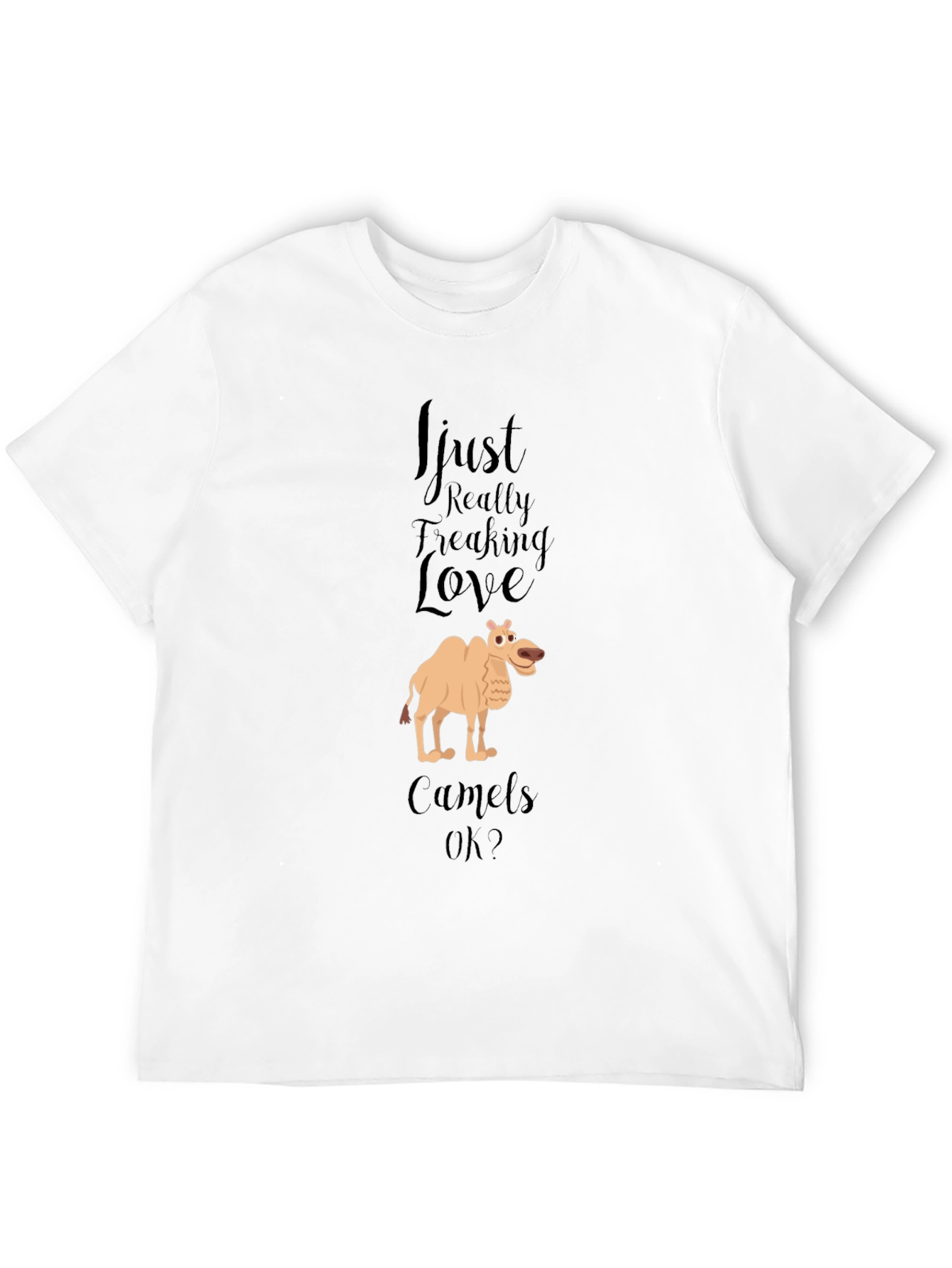 Camiseta Negra Amo los Camellos