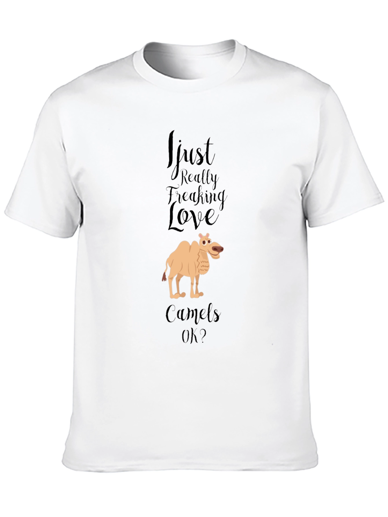 Camiseta Negra Amo los Camellos