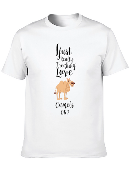 Camiseta Negra Amo los Camellos