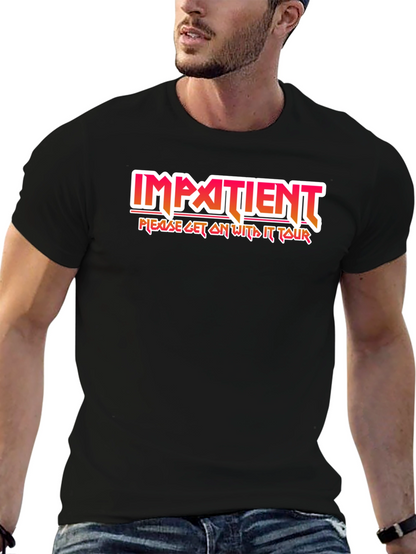Camiseta Negra Impatient Tour