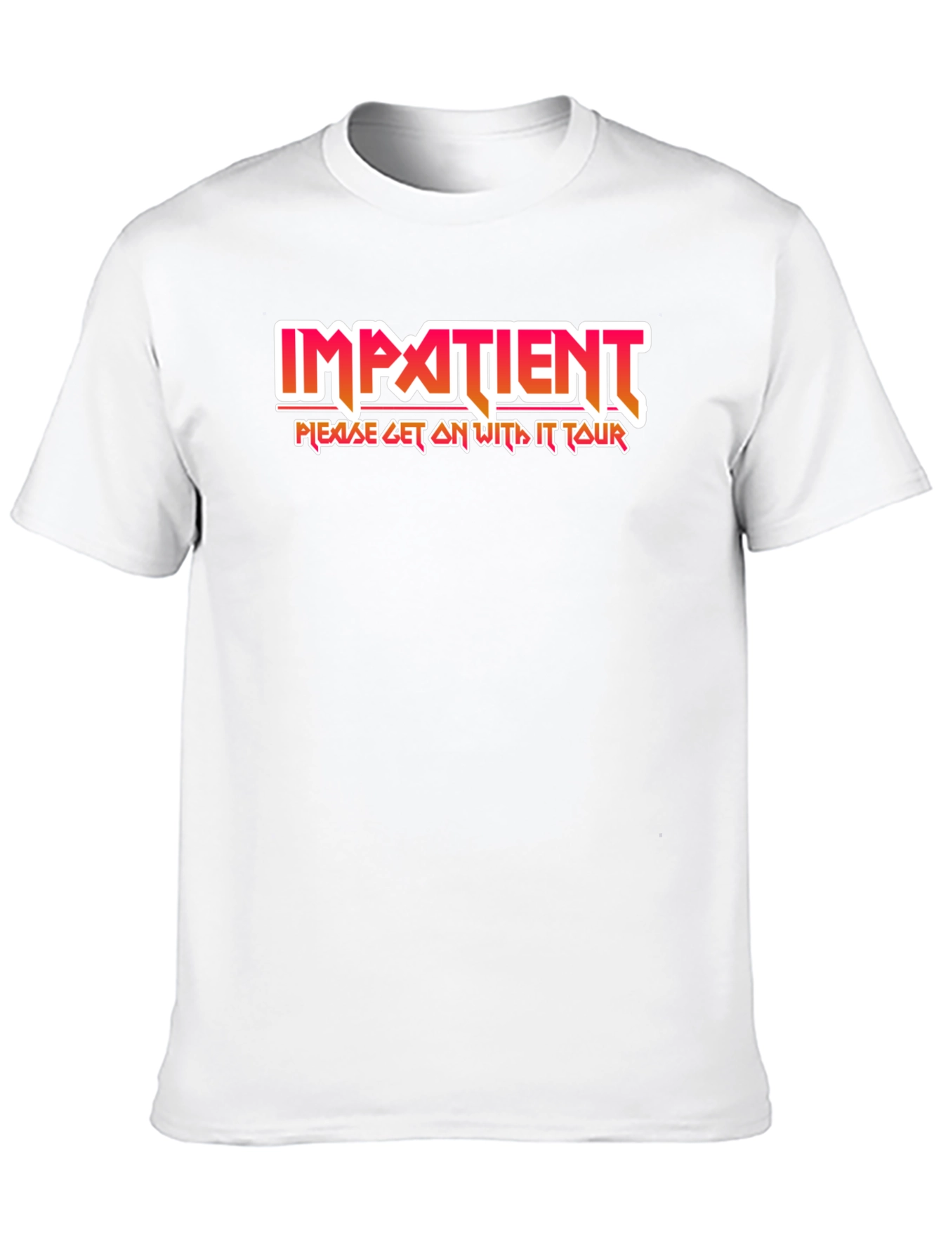 Camiseta Negra Impatient Tour