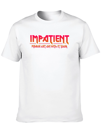 Camiseta Negra Impatient Tour