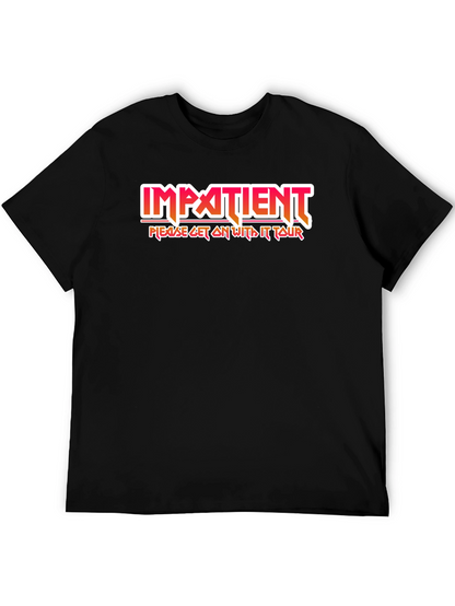 Camiseta Negra Impatient Tour