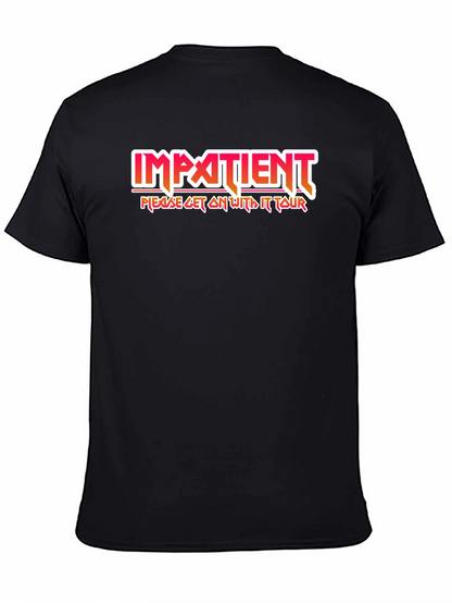 Camiseta Negra Impatient Tour