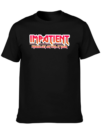 Camiseta Negra Impatient Tour