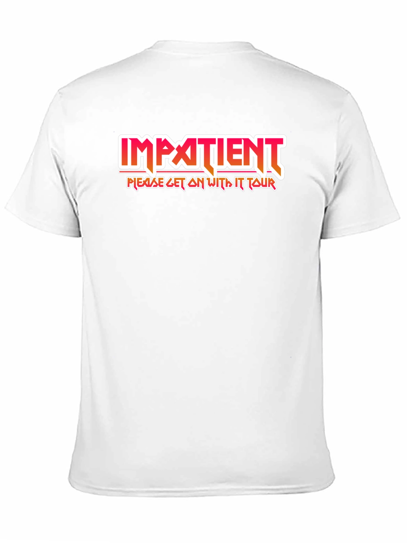 Camiseta Negra Impatient Tour