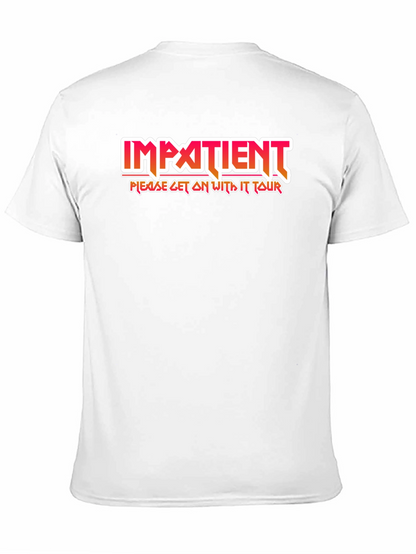Camiseta Negra Impatient Tour