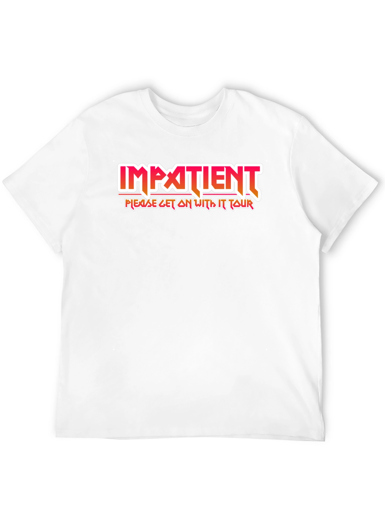 Camiseta Negra Impatient Tour