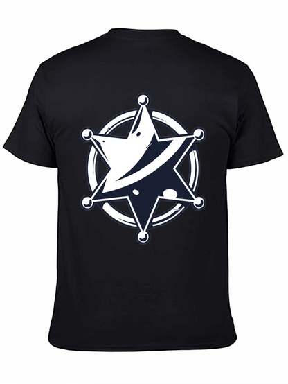 Camiseta Negra con Estrella de Sheriff