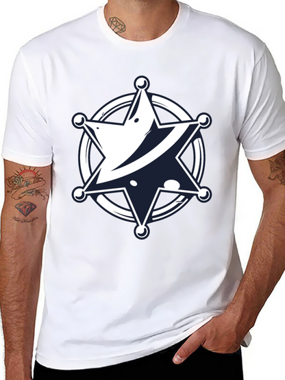 Camiseta Negra con Estrella de Sheriff