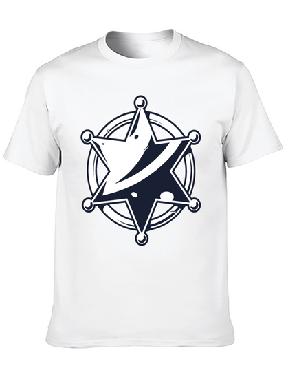 Camiseta Negra con Estrella de Sheriff