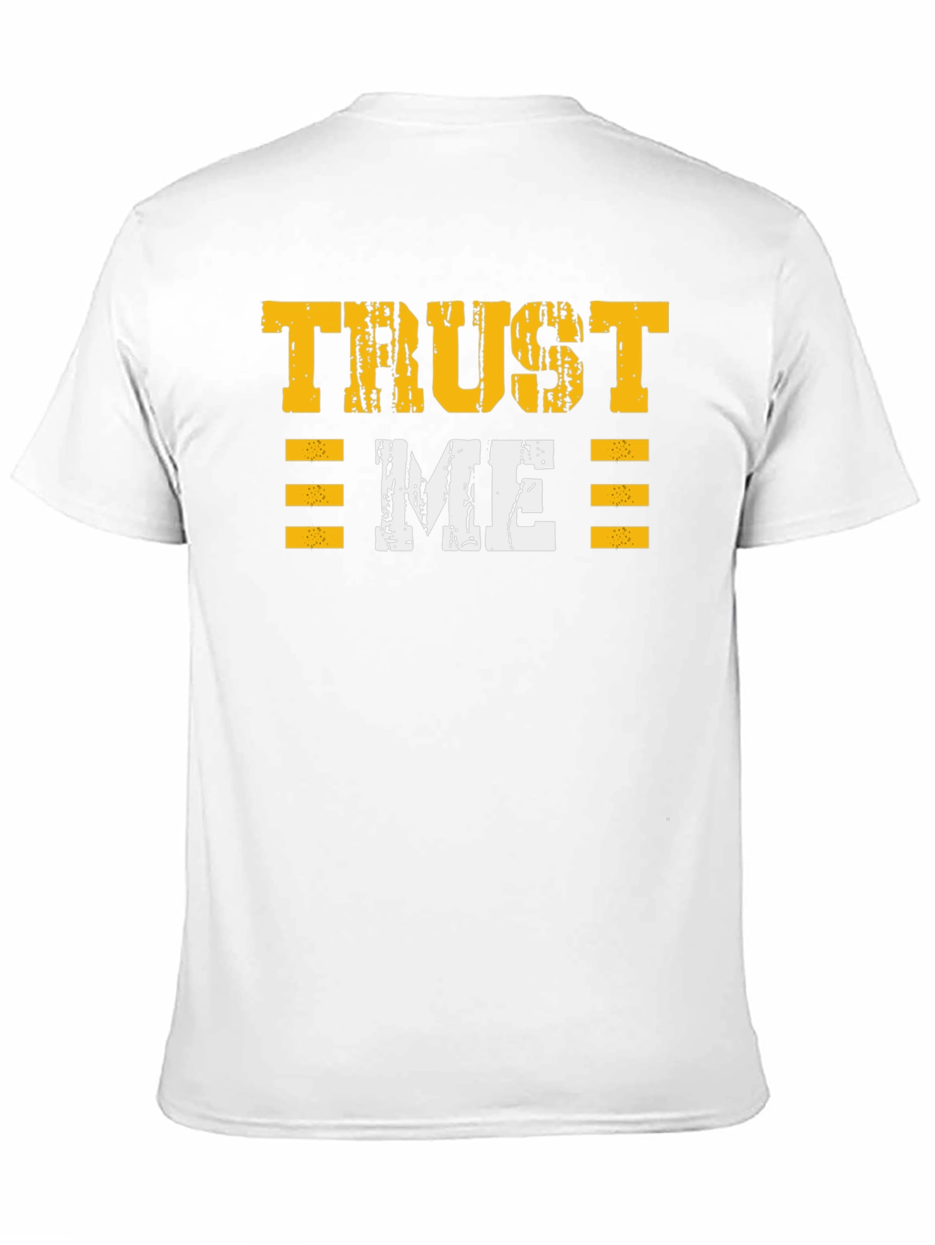 Camiseta Negra Trust Me Estilo Grunge