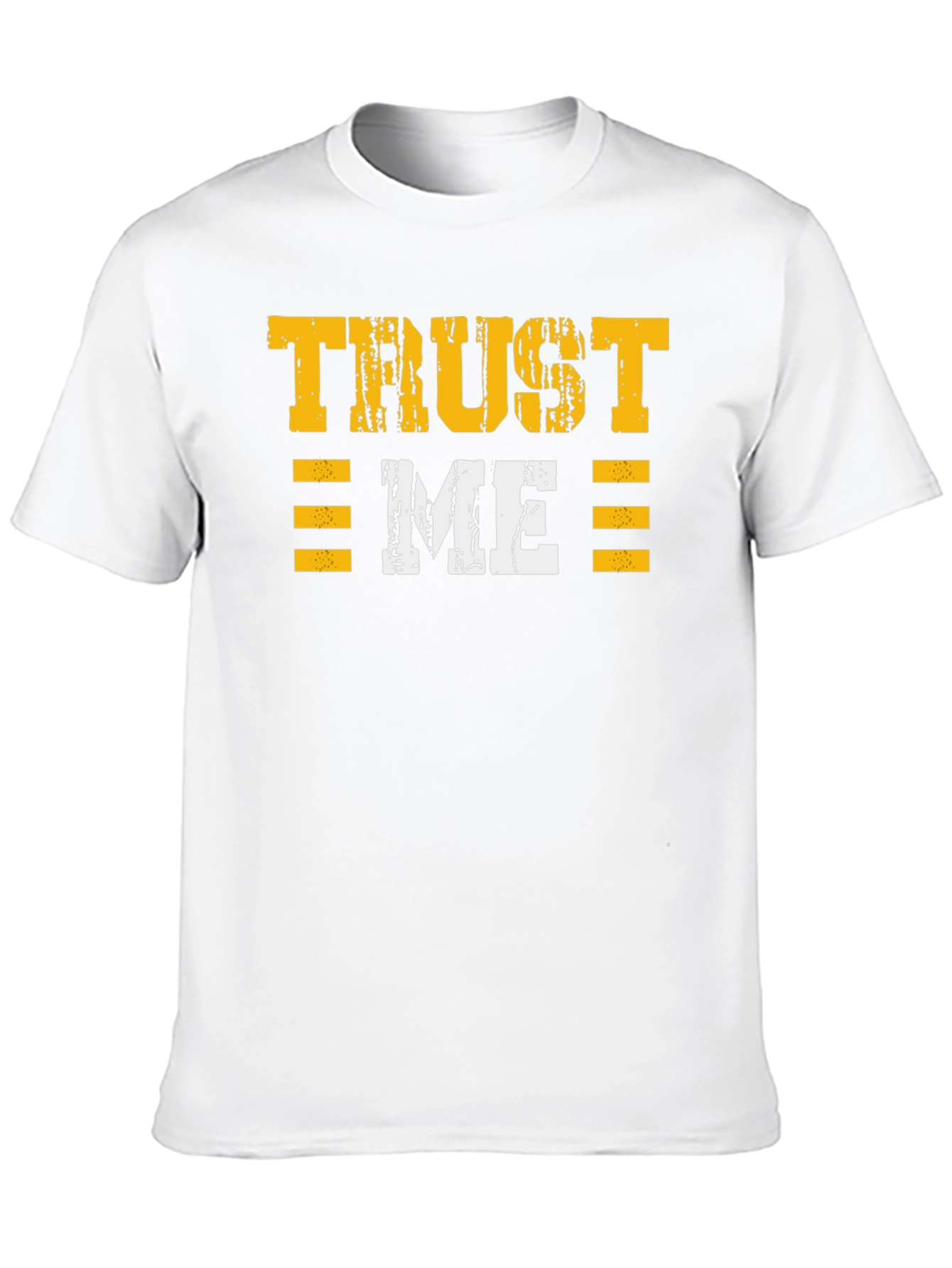 Camiseta Negra Trust Me Estilo Grunge