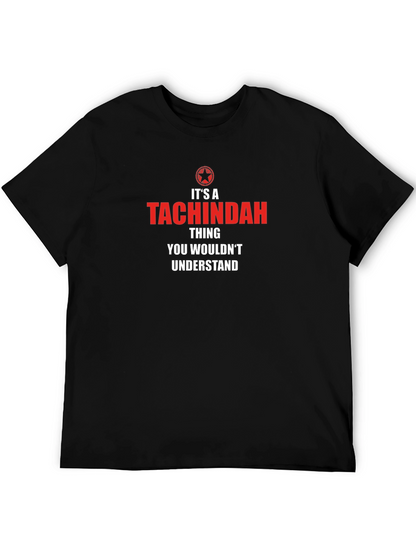 Camiseta Negra Tachindah Thing: Estilo Único
