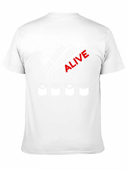 Camiseta Negra Sushi Make Me Feel Alive