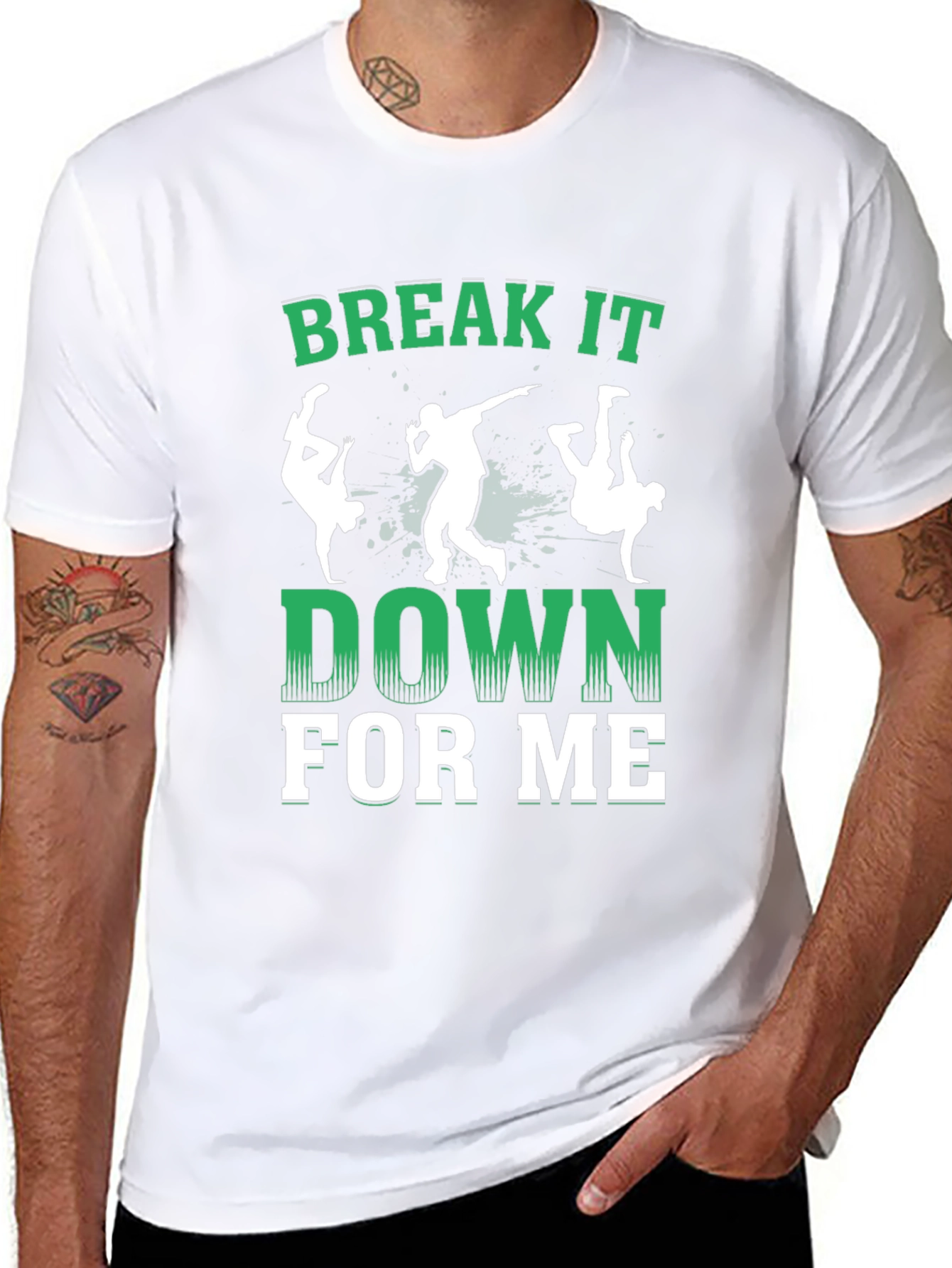 Camiseta Break It Down para Hombre