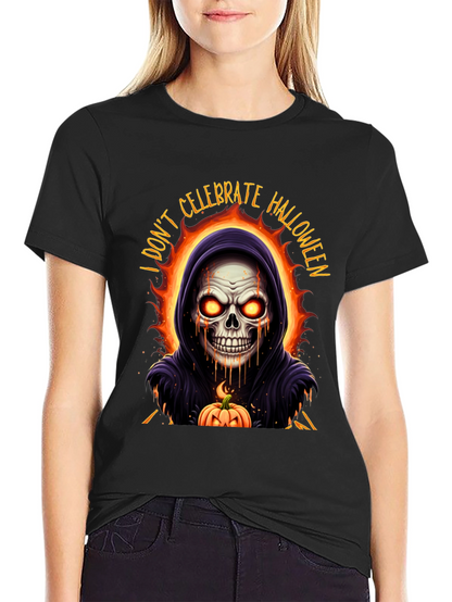 Camiseta de Halloween: No Celebro Halloween