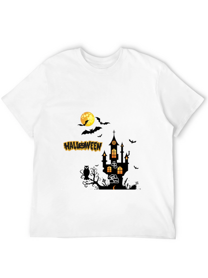 Camiseta Halloween Hombre Diseño Noche de Brujas