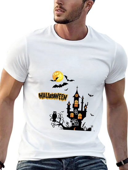 Camiseta Halloween Hombre Diseño Noche de Brujas