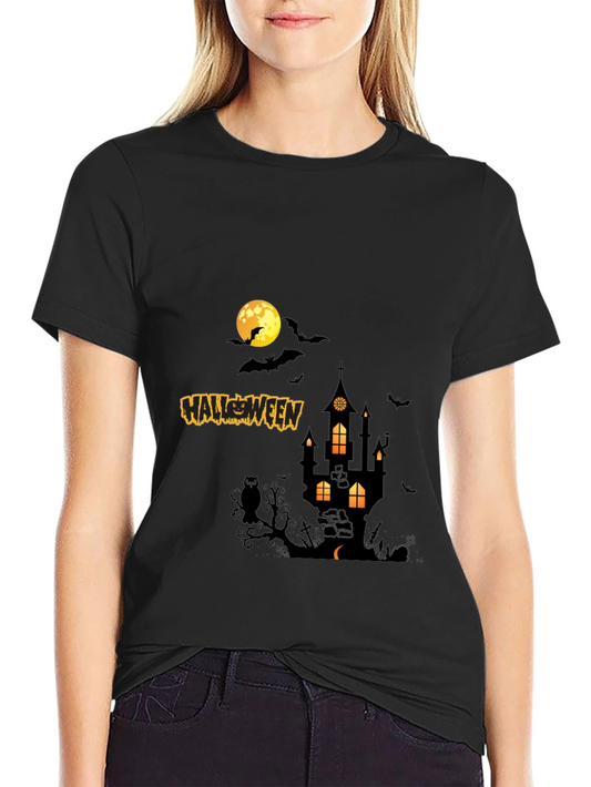 Camiseta Halloween Hombre Diseño Noche de Brujas