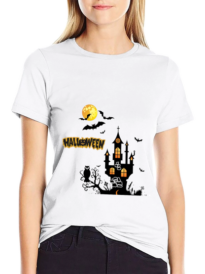 Camiseta Halloween Hombre Diseño Noche de Brujas