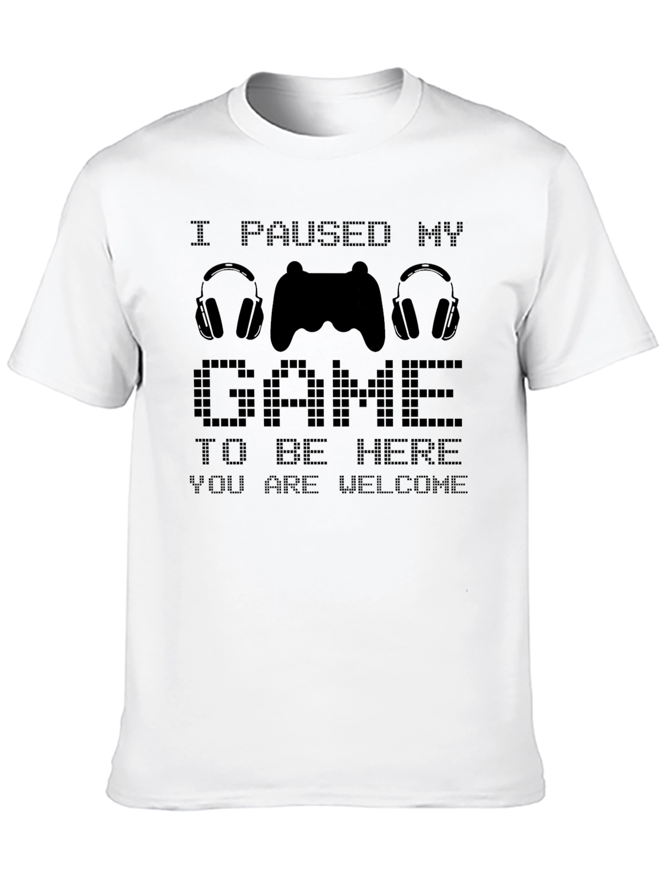 Camiseta Divertida Gamer: Pausé mi Juego
