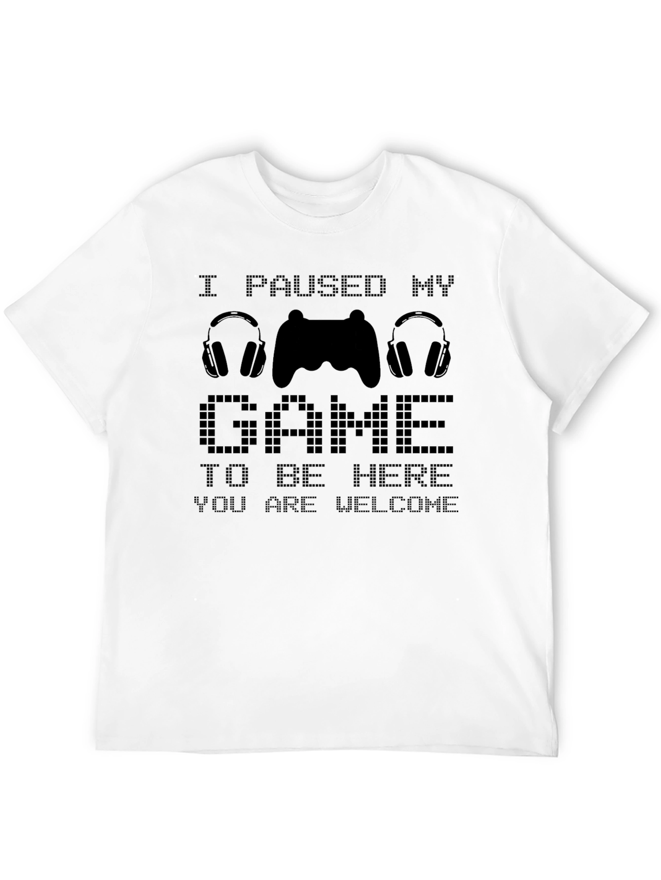 Camiseta Divertida Gamer: Pausé mi Juego