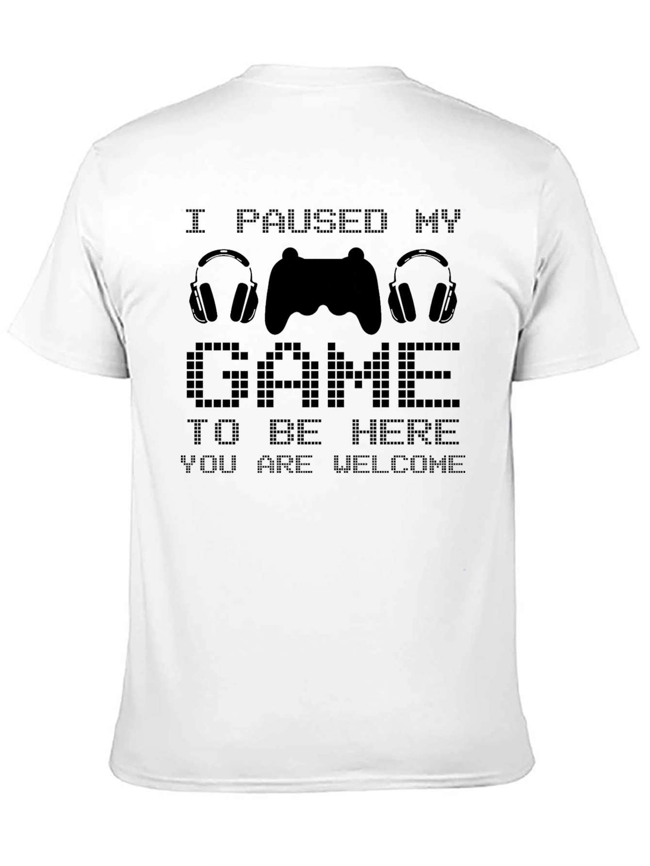 Camiseta Divertida Gamer: Pausé mi Juego