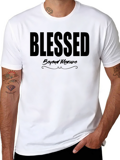 Camiseta Negra Blessed Beyond Measure