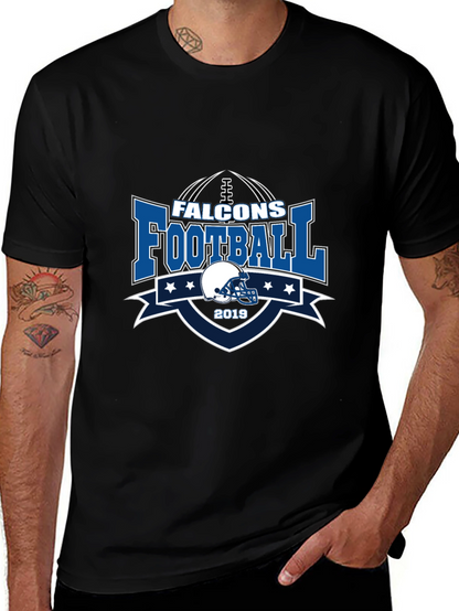 Camiseta Negra Fútbol Americano Falcons 2019