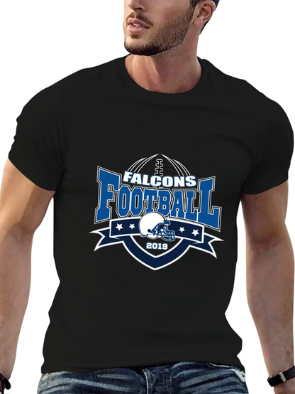 Camiseta Negra Fútbol Americano Falcons 2019