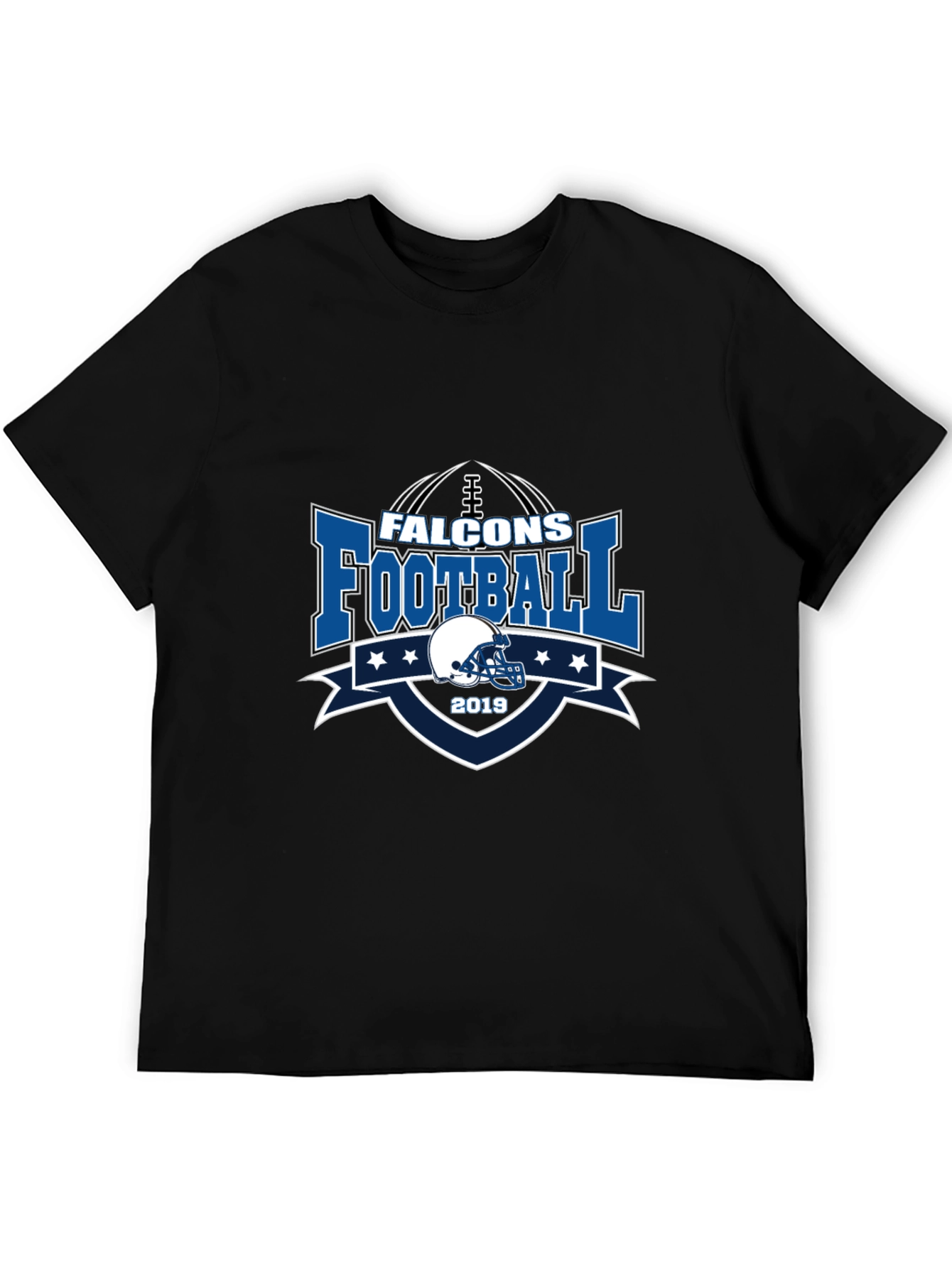 Camiseta Negra Fútbol Americano Falcons 2019