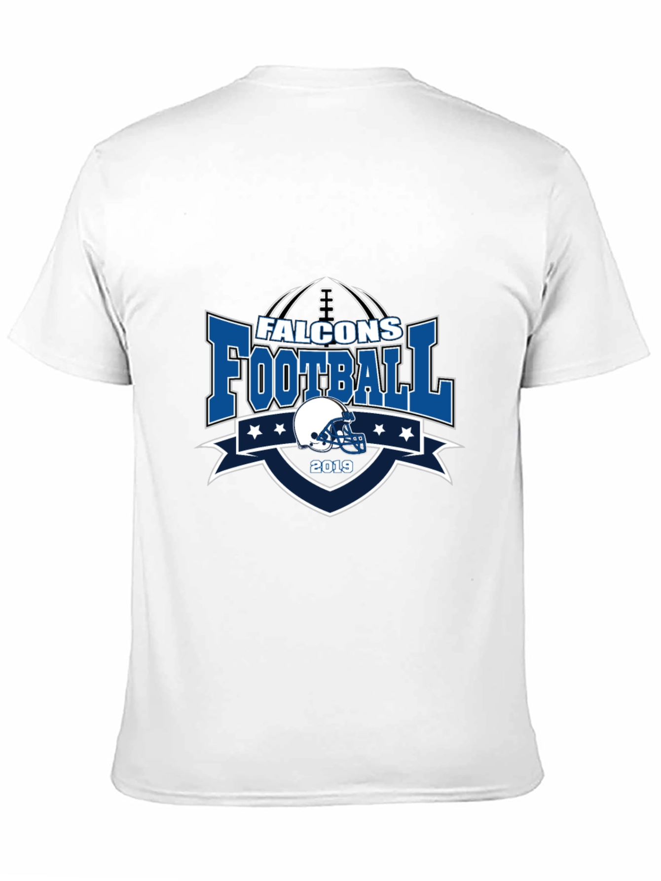 Camiseta Negra Fútbol Americano Falcons 2019