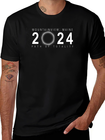 Camiseta Eclipse Mountainview Maine 2024